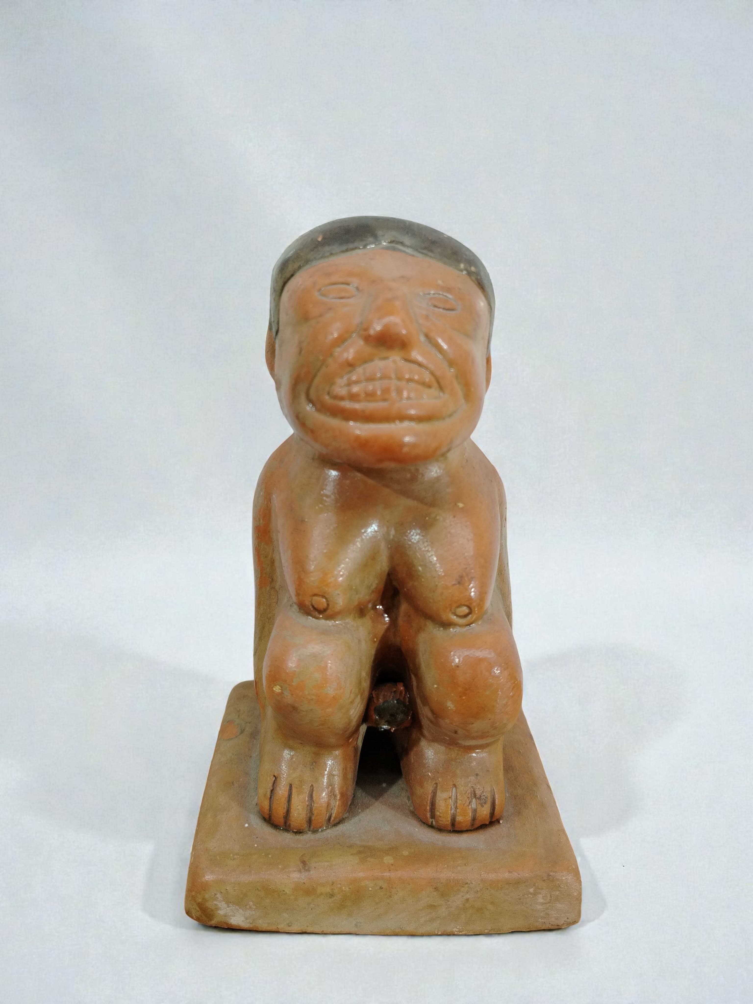 Figura de Cerámica de Tlazolteotl - imagen 1