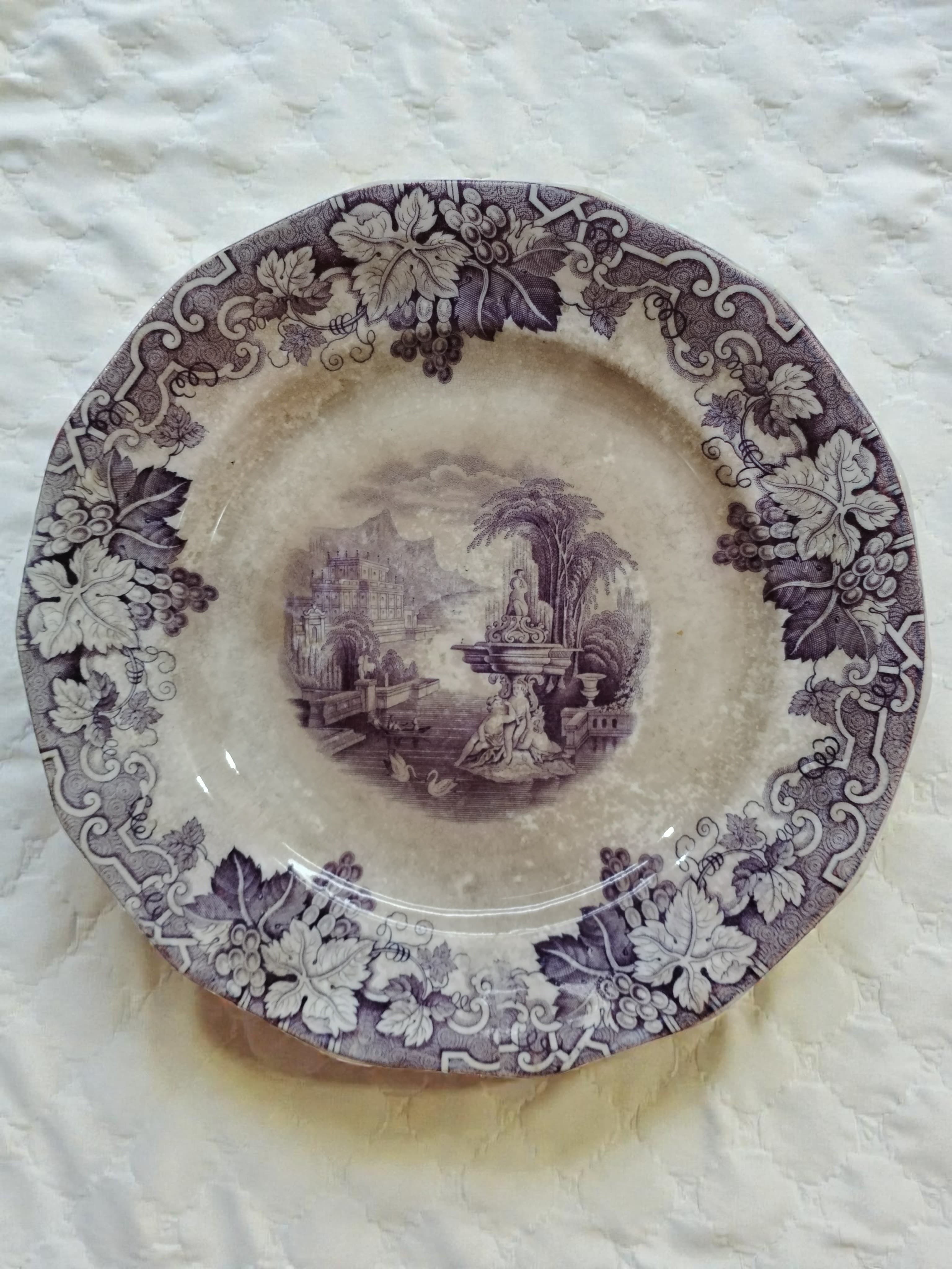 Plato Vintage La Cartuja de Sevilla