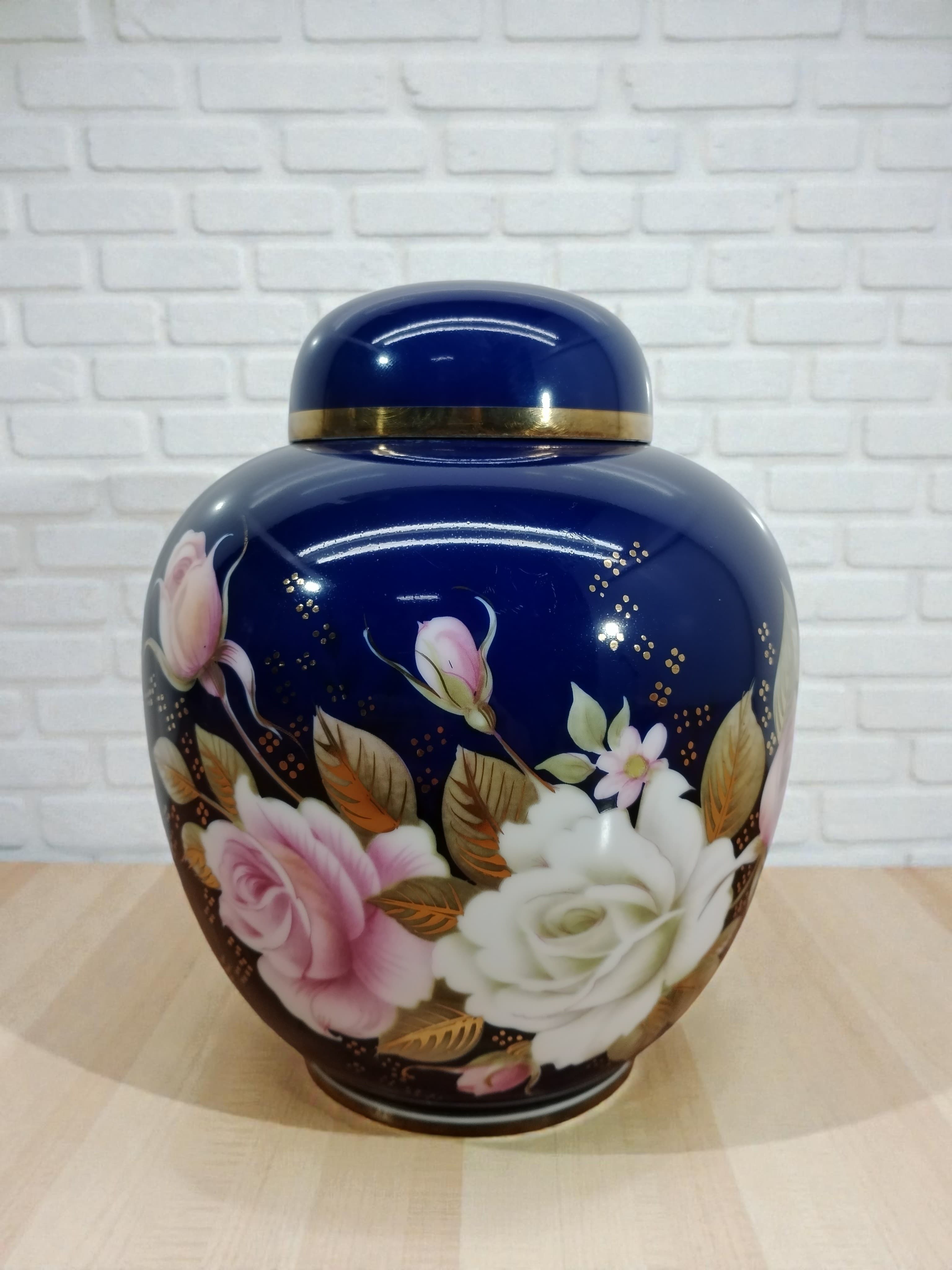 Jarrón de Porcelana Capeans